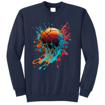 Basketball Splash Baller Basketball Player Team Player Sweatshirt