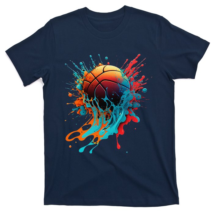 Basketball Splash Baller Basketball Player Team Player T-Shirt