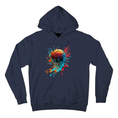 Basketball Splash Baller Basketball Player Team Player Tall Hoodie