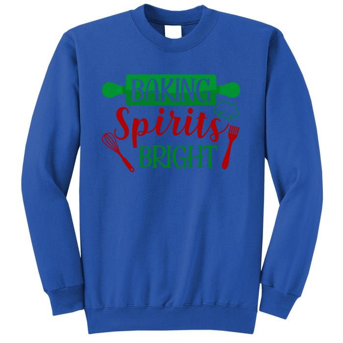 Baking Spirit Bright Christmas Cookie Baking Lover Xmas Funny Gift Sweatshirt