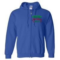 Baking Spirit Bright Christmas Cookie Baking Lover Xmas Funny Gift Full Zip Hoodie