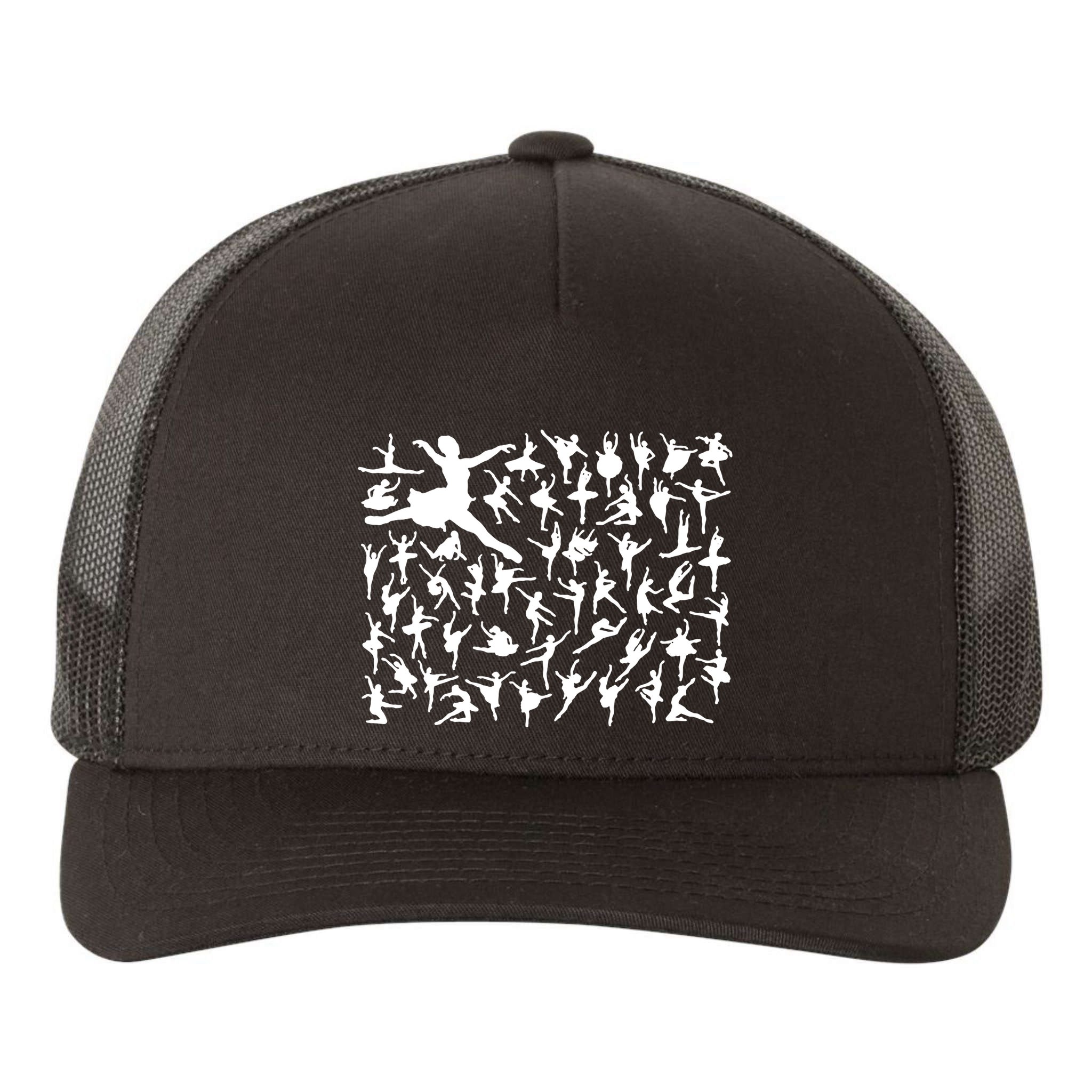 Ballerina Silhouettes Yupoong Adult 5-Panel Trucker Hat