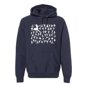 Ballerina Silhouettes Premium Hoodie