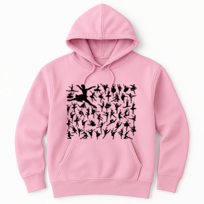 Ballerina Silhouettes Hoodie