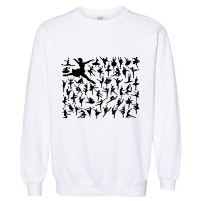 Ballerina Silhouettes Garment-Dyed Sweatshirt