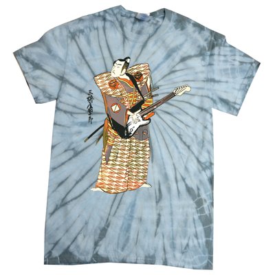 Bassist Samurai Bassist Funny Bass Guitar Player Tie-Dye T-Shirt