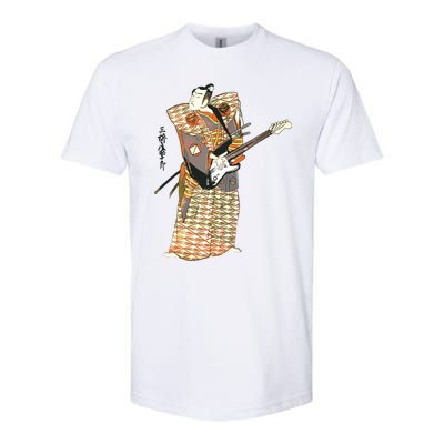 Bassist Samurai Bassist Funny Bass Guitar Player Softstyle CVC T-Shirt