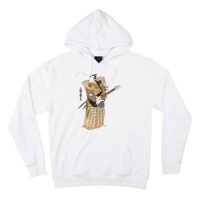 Bassist Samurai Bassist Funny Bass Guitar Player Hoodie