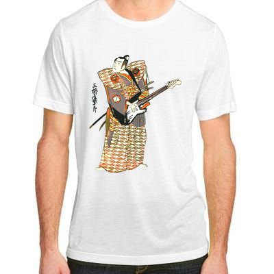 Bassist Samurai Bassist Funny Bass Guitar Player Adult ChromaSoft Performance T-Shirt