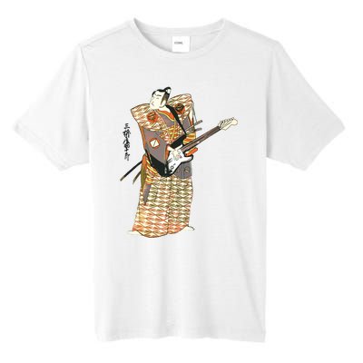 Bassist Samurai Bassist Funny Bass Guitar Player Tall Fusion ChromaSoft Performance T-Shirt