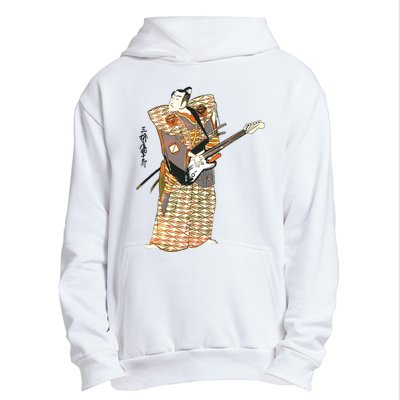 Bassist Samurai Bassist Funny Bass Guitar Player Urban Pullover Hoodie