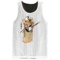 Bassist Samurai Bassist Funny Bass Guitar Player Mesh Reversible Basketball Jersey Tank