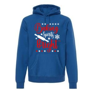 Baking Spirits Bright Christmas Funny Baker Family Xmas Cute Gift Premium Hoodie