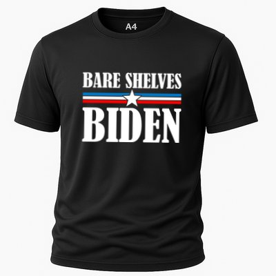 Bare Shelves Biden Conservative Liberal Impeach USA Flag Performance Shirt