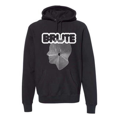 Brute Strength Brute Big Head Premium Hoodie