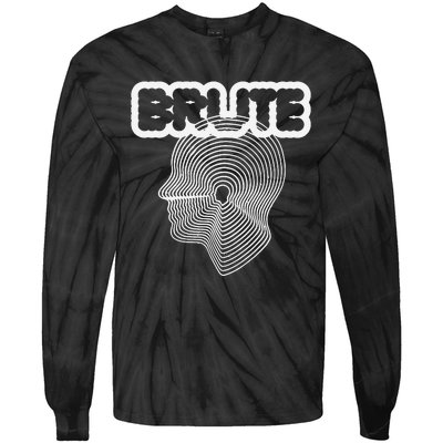 Brute Strength Brute Big Head Tie-Dye Long Sleeve Shirt