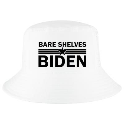 Bare Shelves Biden Conservative Liberal Impeach USA Flag Cool Comfort Performance Bucket Hat
