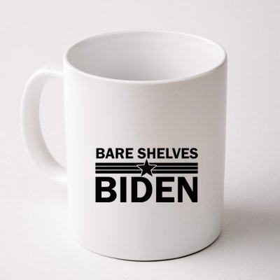 Bare Shelves Biden Conservative Liberal Impeach USA Flag Mug