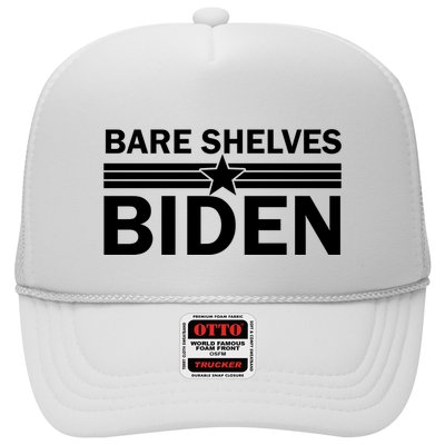 Bare Shelves Biden Conservative Liberal Impeach USA Flag Trucker Hat