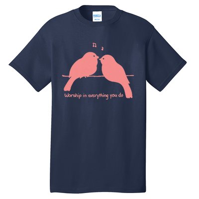 Birds Singing Tall T-Shirt