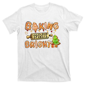 Baking Spirit Bright Donut Christmas Tree Xmas Cookie  T-Shirt