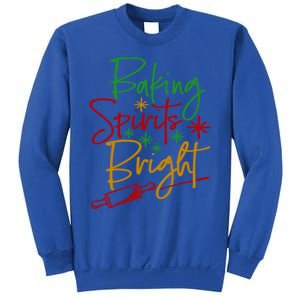 Baking Spirits Bright Christmas Holiday Pastry Chef Bakers Gift Sweatshirt