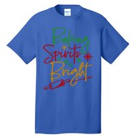 Baking Spirits Bright Christmas Holiday Pastry Chef Bakers Gift Tall T-Shirt