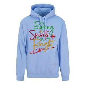 Baking Spirits Bright Christmas Holiday Pastry Chef Bakers Gift Unisex Surf Hoodie