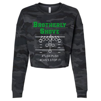 Brotherly Shove Cropped Pullover Crew