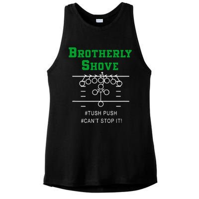 Brotherly Shove Ladies PosiCharge Tri-Blend Wicking Tank