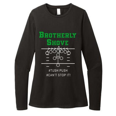 Brotherly Shove Womens CVC Long Sleeve Shirt