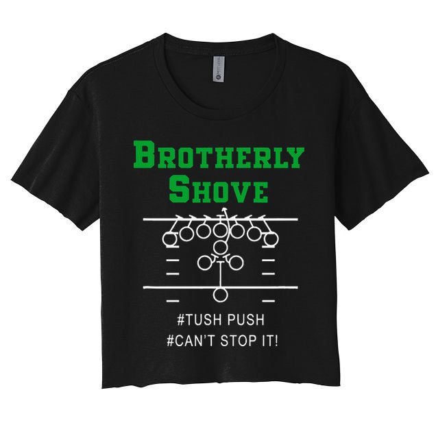 Brotherly Shove Crop Top