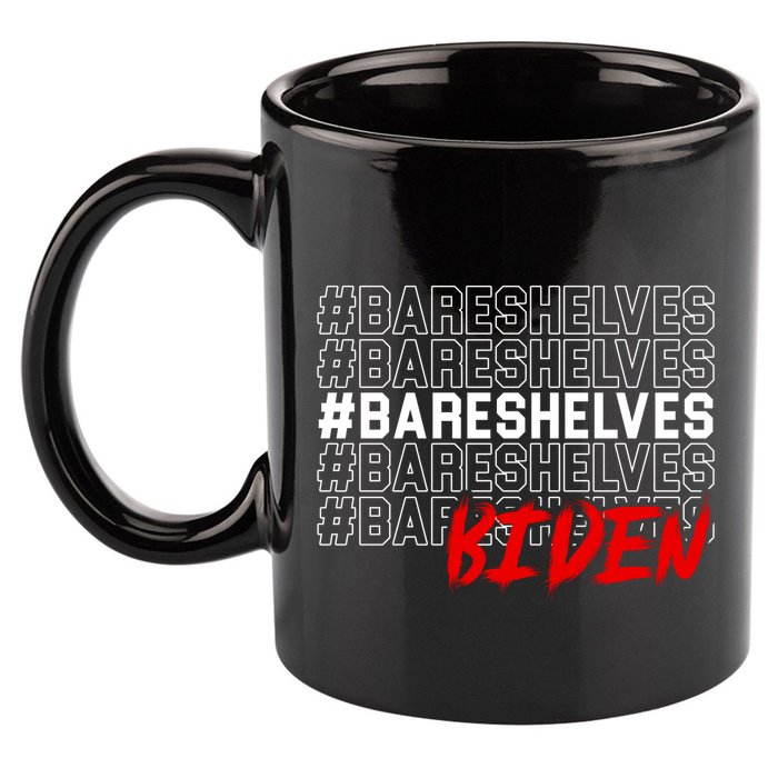 Bare Shelves Biden 11oz C Handle Ceramic Mug