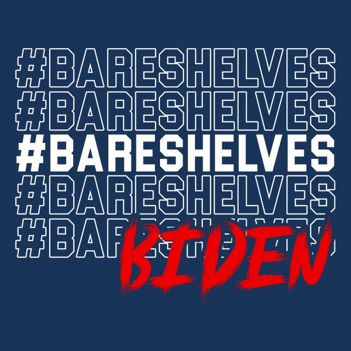 Bare Shelves Biden 7 Panel Mesh Trucker Snapback Hat