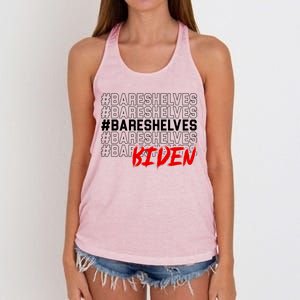 Bare Shelves Biden Women's Knotted Racerback Tank