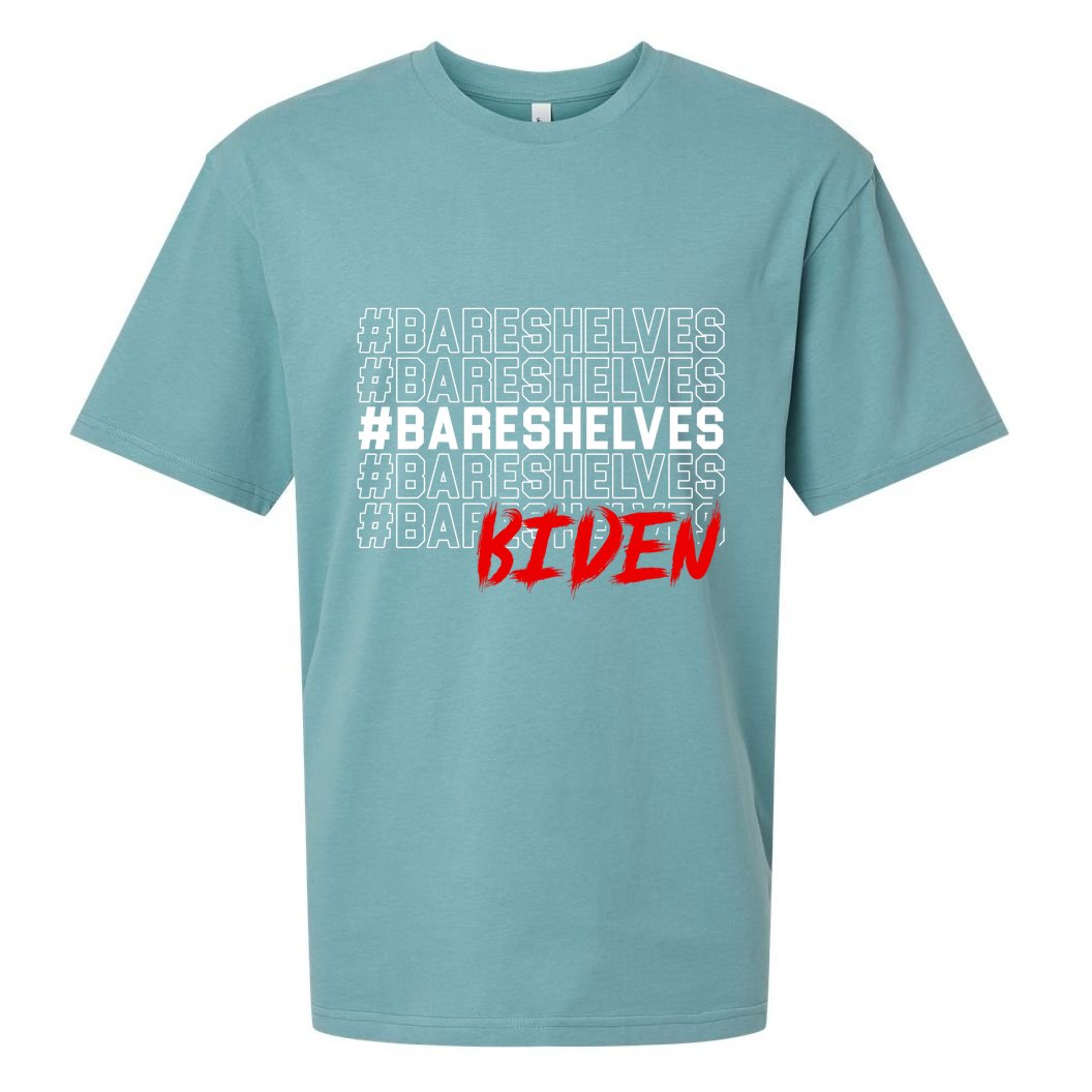 Bare Shelves Biden Sueded Cloud Jersey T-Shirt