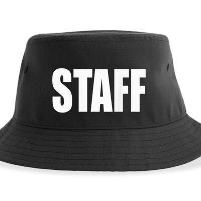 Black Staff Sustainable Bucket Hat