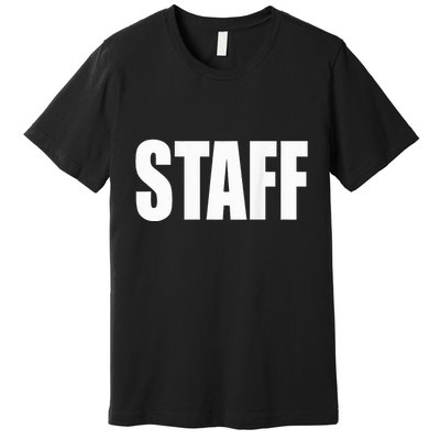 Black Staff Premium T-Shirt