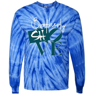 Brotherly Shove Tie-Dye Long Sleeve Shirt