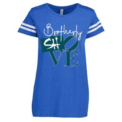 Brotherly Shove Enza Ladies Jersey Football T-Shirt