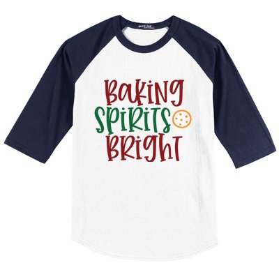 Baking Spirits Bright Baseball Sleeve Shirt