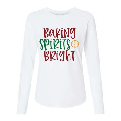 Baking Spirits Bright Womens Cotton Relaxed Long Sleeve T-Shirt