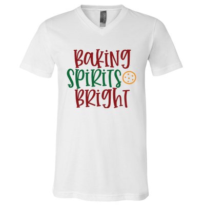 Baking Spirits Bright V-Neck T-Shirt