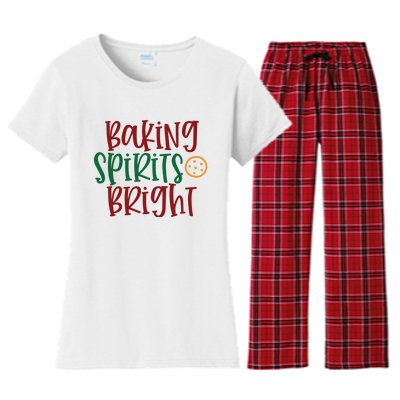 Baking Spirits Bright Women's Flannel Pajama Set