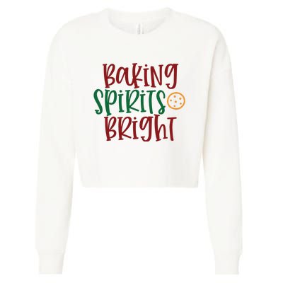 Baking Spirits Bright Cropped Pullover Crew