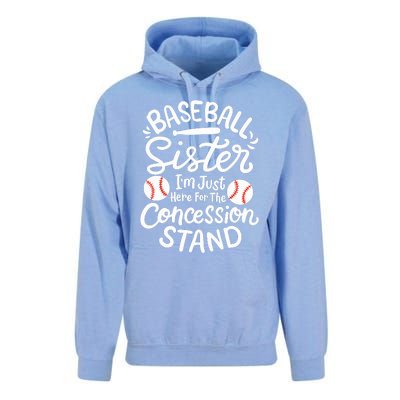 Baseball Sister Unisex Surf Hoodie