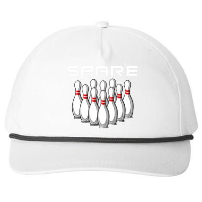 Bowling Spare Snapback Five-Panel Rope Hat