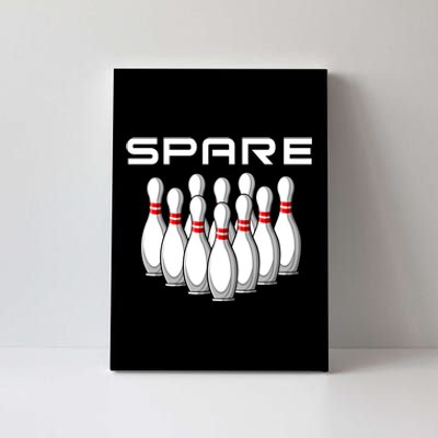 Bowling Spare Canvas