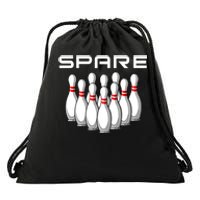 Bowling Spare Drawstring Bag