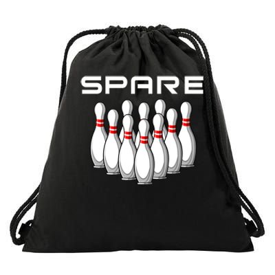 Bowling Spare Drawstring Bag